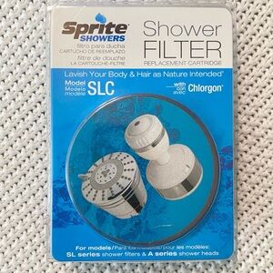 Sprite Shower Filter Replacement Cartridge Model SLC Series Chlorgon
